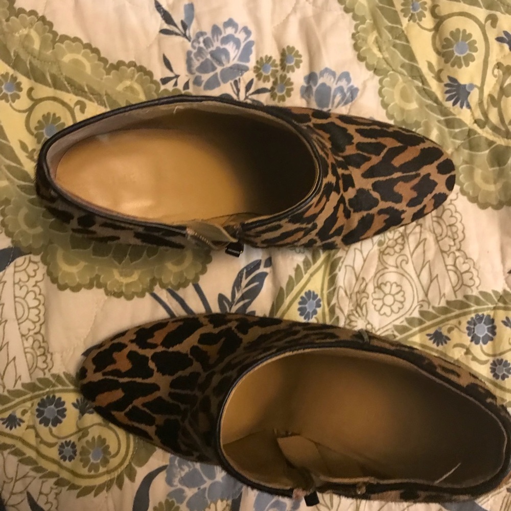 Animal Print booties